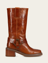 Women’s Amber Knee-High Kate Harness Boot - Amber