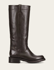 Women's Dark Brown Viv Riding Boot - Dark Brown
