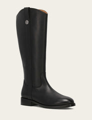 Women's Black Melissa Button Tall Inside Zip Boot - Black