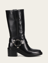 Women's Black Kate Harness Boots - Black