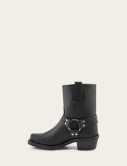 Women's Black Harness 8R Boots - Black