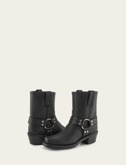 Women's Black Harness 8R Boots - Black