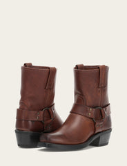 Women's Cognac Harness 8R Boots - Cognac