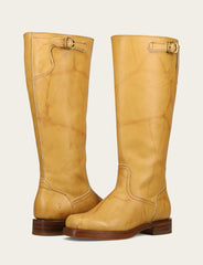 Women's Banana Campus Low Heel Tall Riding Wide Calf Boot - Banana