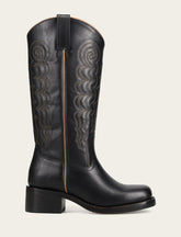 Women's Black Campus Deco Stitch Boot - Black