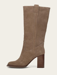 Women's Dark Taupe Alex Slouchy Mid Boot - Dark Taupe