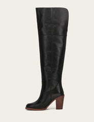 Women's Black Corinne Over The Knee Boot - Black