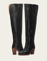 Women's Black Corinne Over The Knee Boot - Black