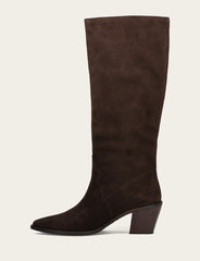 Women's Dark Brown Sara Slouchy Boot - Dark Brown