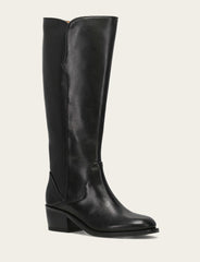 Women's Black Carson 2 Piping Tall Boot - Black