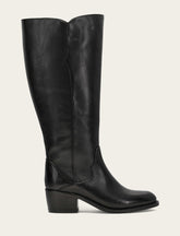 Women's Black Carson 2 Piping Tall Wide Calf Boot - Black