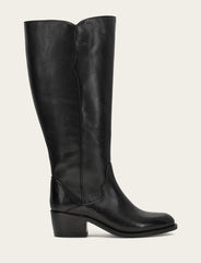 Women's Black Carson 2 Piping Tall Wide Calf Boot - Black