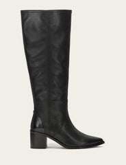 Women's Black Sadie Softy Tall Wide Calf Boot - Black