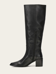 Women's Black Sadie Softy Tall Wide Calf Boot - Black