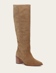 Women's Almond Sadie Softy Tall Wide Calf Boot - Almond
