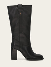 Women's Black Alex Slouchy Mid Boot - Black