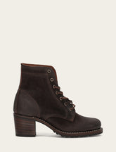 Women's Dark Brown Sabrina 6G Lace Up Boots - Dark Brown