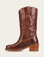 Auburn Kate Deco Stitch Boot - Auburn