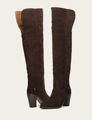 Women's Dark Brown Corinne Over The Knee Boot - Dark Brown