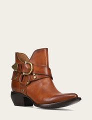 Women's Caramel Sacha Multi Strap Booties - Caramel