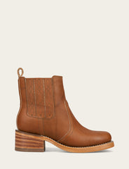 Women's Saddle Campus Chelsea Booties - Saddle