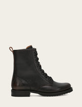 Antique Brown Veronica Flex Combat Boot - Antique Brown
