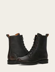 Antique Brown Veronica Flex Combat Boot - Antique Brown