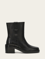Women's Black Kate Short Inside Zip Boot - Black