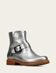 Women's Silver Veronica Flex Booties - Silver