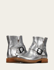 Women's Silver Veronica Flex Booties - Silver