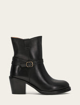 Women's Black Rylee Belted Inside Zip Boot - Black