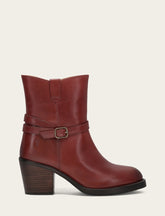 Women's Cranberry Rylee Belted Inside Zip Boot - Cranberry