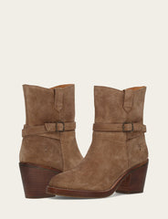 Women's Mushroom Rylee Belted Inside Zip Boot - Mushroom
