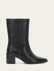 Women's Black Sadie Softy Mid Booties - Black