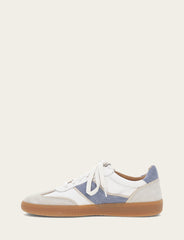 Women's Ivory Azul Milly Low Lace Sneakers - Ivory Azul