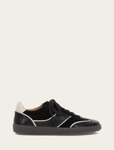 Women's Black Milly Low Lace Sneakers - Black