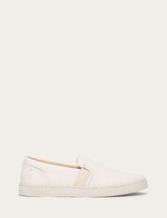 Women's White Ivy Slip On Sneakers - White