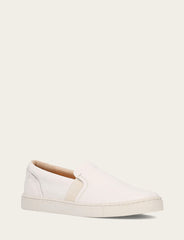 Women's White Ivy Slip On Sneakers - White