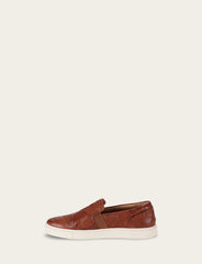 Women's Cognac Ivy Slip On Sneakers - Cognac