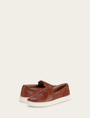 Women's Cognac Ivy Slip On Sneakers - Cognac