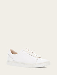 Women's White Ivy Low Lace Sneakers - White