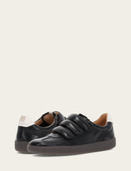 Women's Black Milly 3 Strap Sneakers - Black