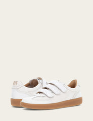 Women's White Milly 3 Strap Sneakers - White