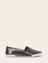 Women's Pewter Mirror Melanie Slip On Sneakers - Pewter Mirror