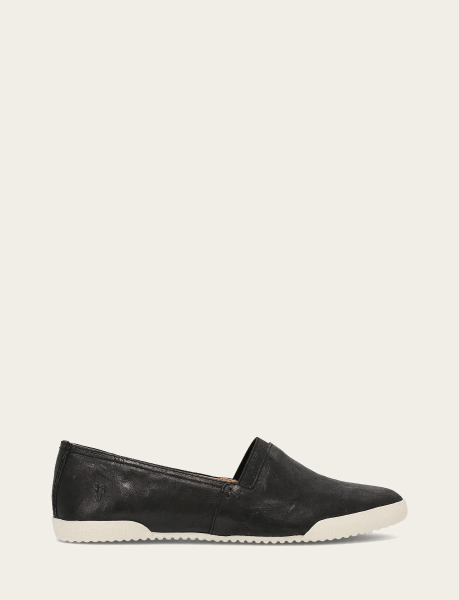 Women's Black Melanie Slip On Sneakers - Black