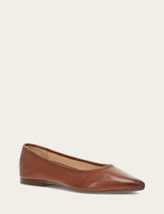 Women's Cinnamon Heather Ballet Flats - Cinnamon