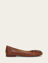Women's Cinnamon Carson Logo Ballet Shoe - Cinnamon
