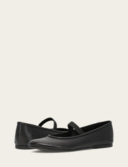 Women's Black Emma Elastic Mary Jane Shoe - Black