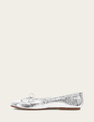 Women's Silver Emma Ballet Shoe - Silver