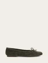 Women's Dark Olive Emma Ballet Shoe - Dark Olive